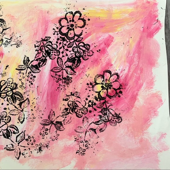 Abstract Painting Original Acrylic - Picture 3 of 7